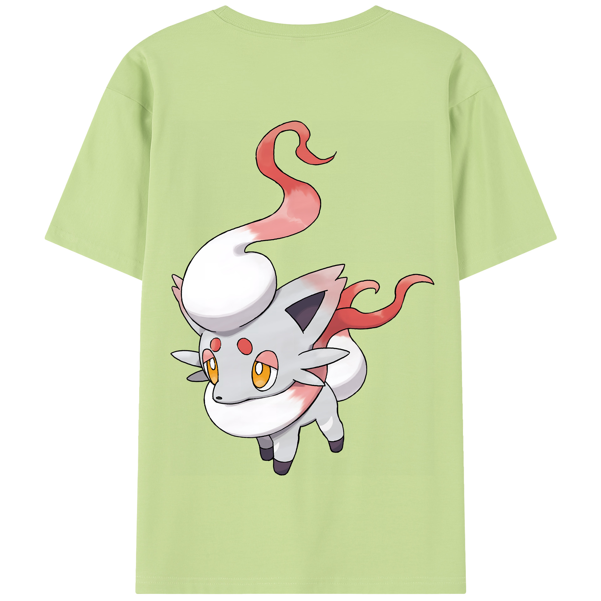 （画像用） ポケットモンスター Pokémon 綿100％半袖Tシャツ（背面プリント）
